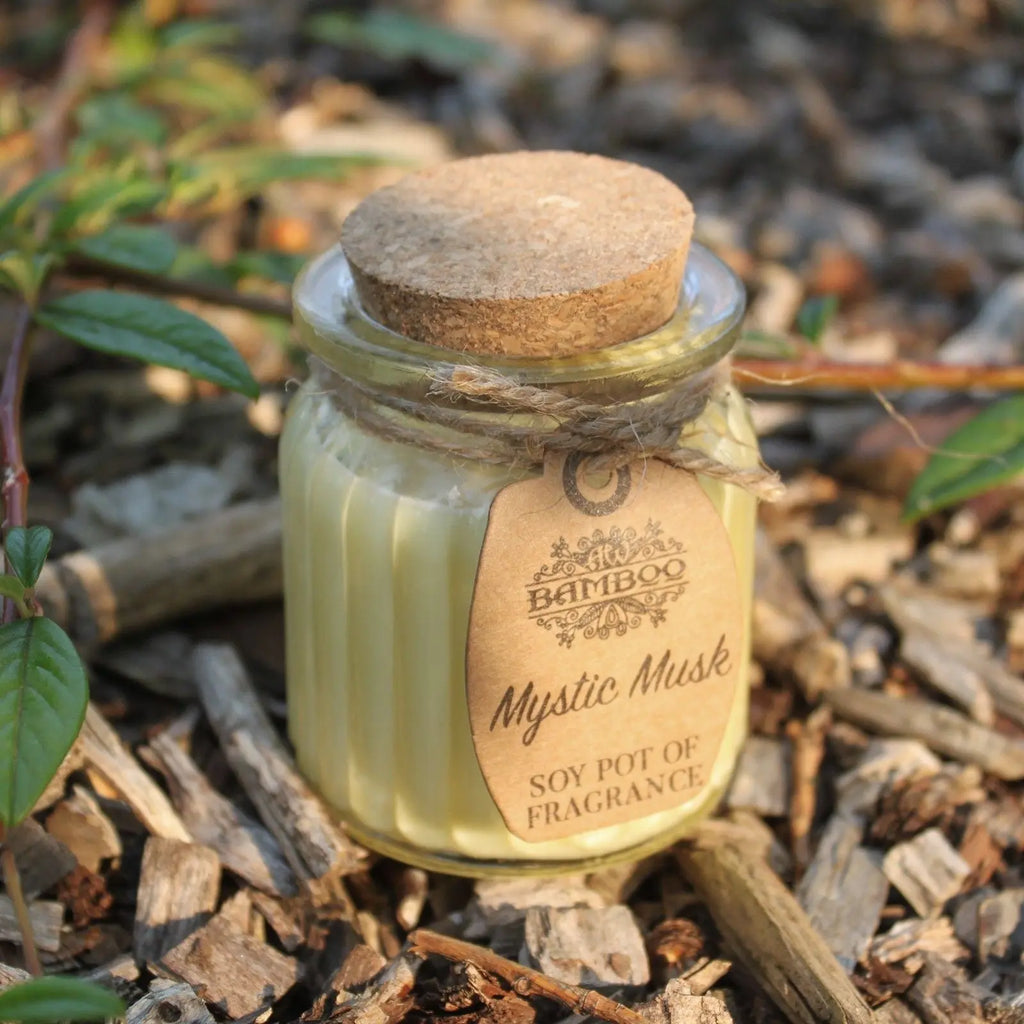 Mystic Musk Soy Pot of Fragrance Candles AW Dropship UK
