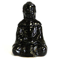  Pamperandpost Buddha Oil Burner – Sitting Buddha in Black for Calm, Stylish Home Fragrance Classic Buddha Oil Burners