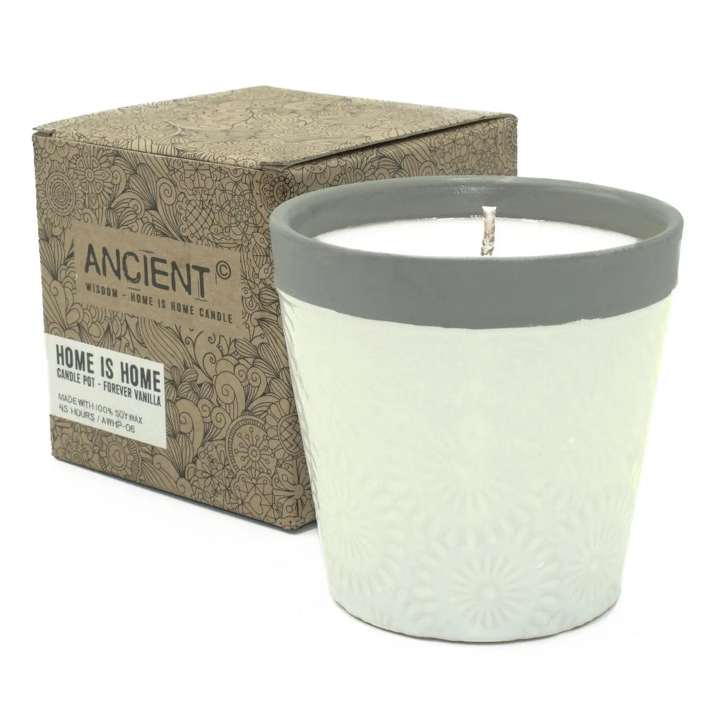 Home is Home Candle Pots - Forever Vanilla AW Dropship UK