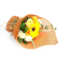 Standing Soap Flower Bouquet - Orange AW Dropship UK