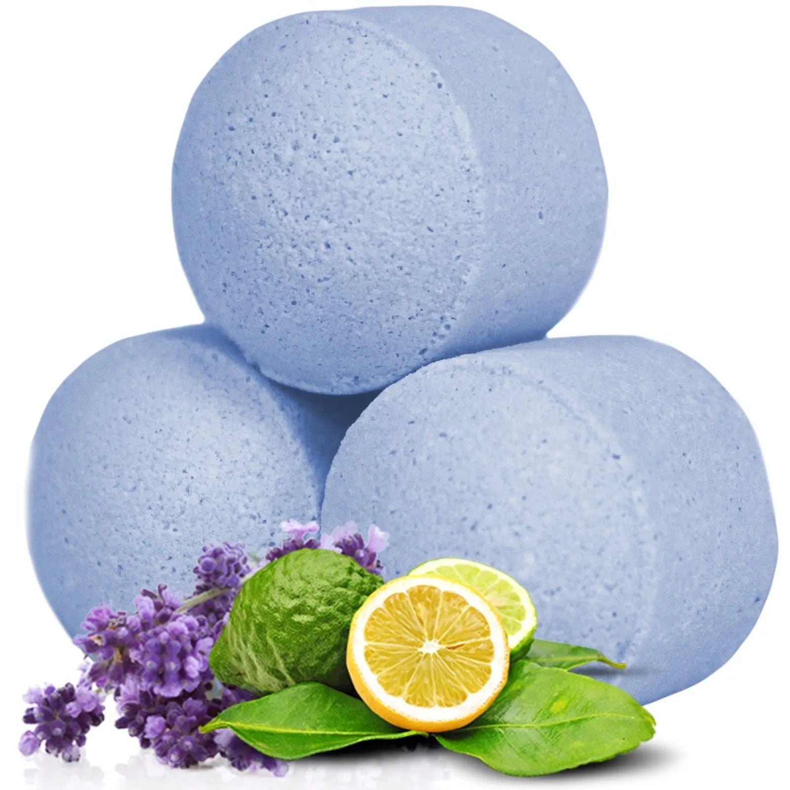 Pamperandpost 1.3Kg Box of Chill Pills (Mini Bath Bombs) - Bergamot & Lavender
