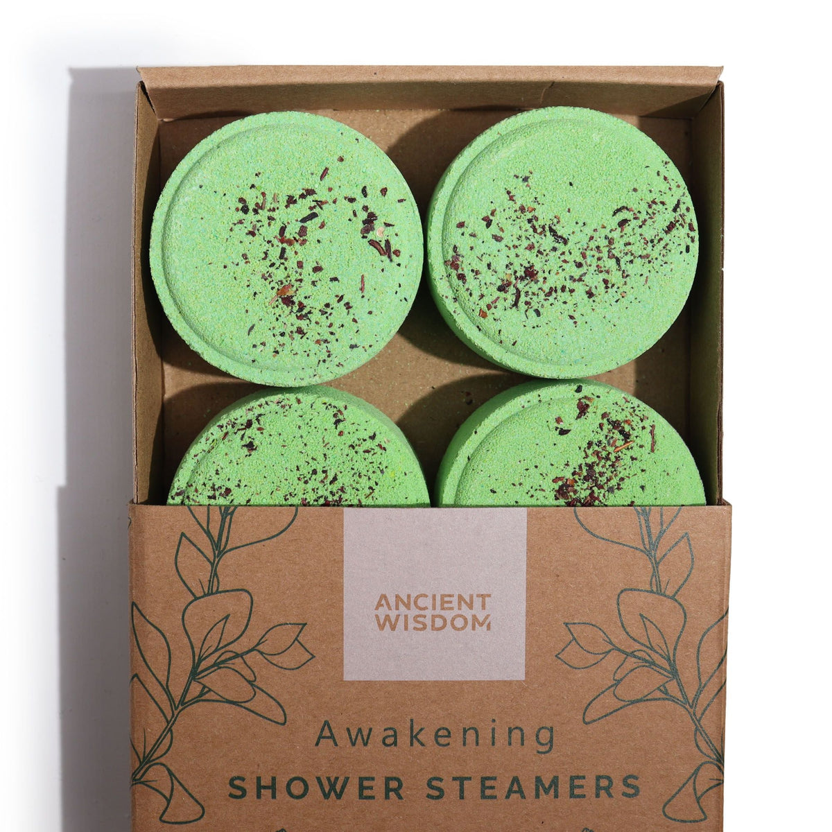  Pamperandpost Zen Shower Steamers - Therapy Wellness Gift Set - Awakening Zen Shower Steamers Wellness Gift Set