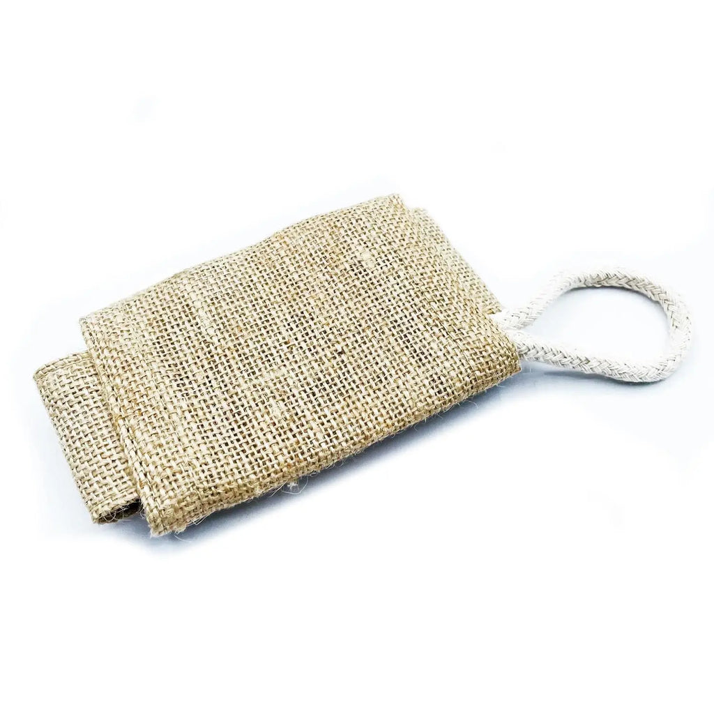  Pamperandpost Jute Scrub Soap Pouch - Natural Greenman Soaps