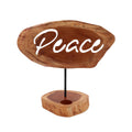  Pamperandpost Candle Holder Sign - Peace Candle Holder Signs