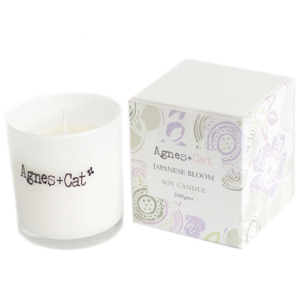 Agnes + Cat Votive Candle - Japanese Bloom AW Dropship UK