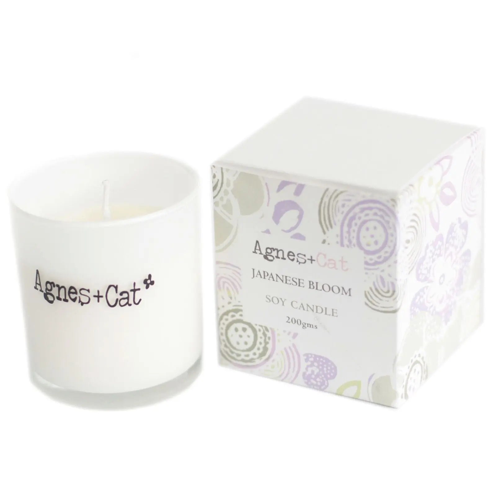 Agnes + Cat Votive Candle - Japanese Bloom AW Dropship UK