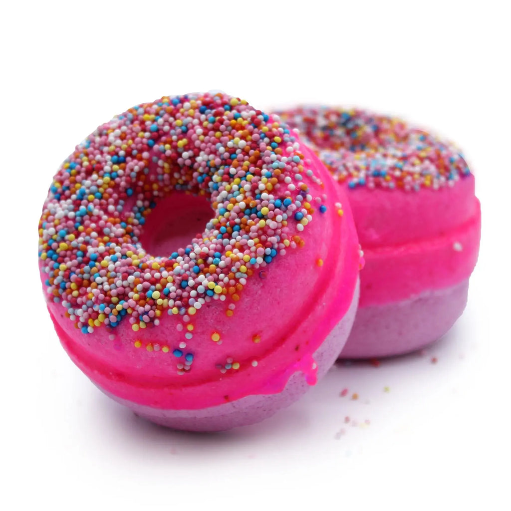  Pamperandpost Raspberry Bath Donuts Donut Bath Fizzers