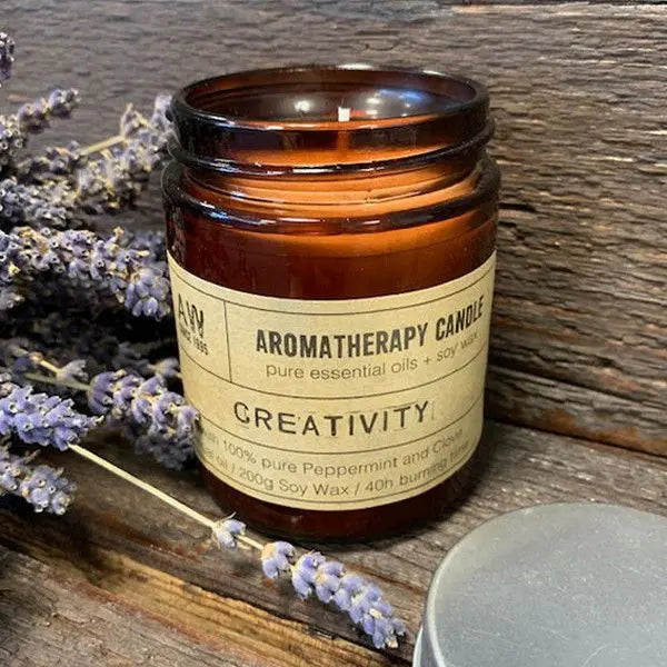  Pamperandpost Aromatherapy Candle - Creativity Aromatherapy Soy Wax Candles - 200g
