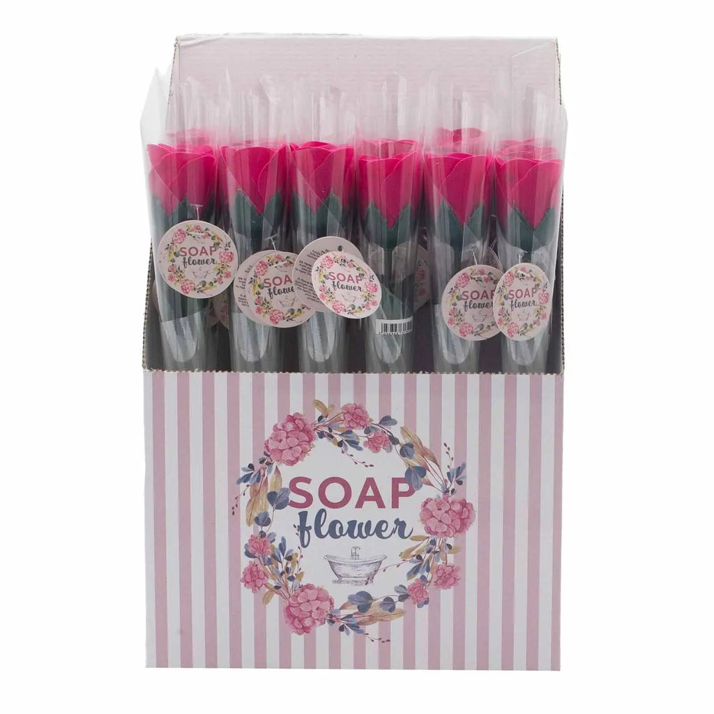 Pamperandpost Soap Flower - Small Pink Rose