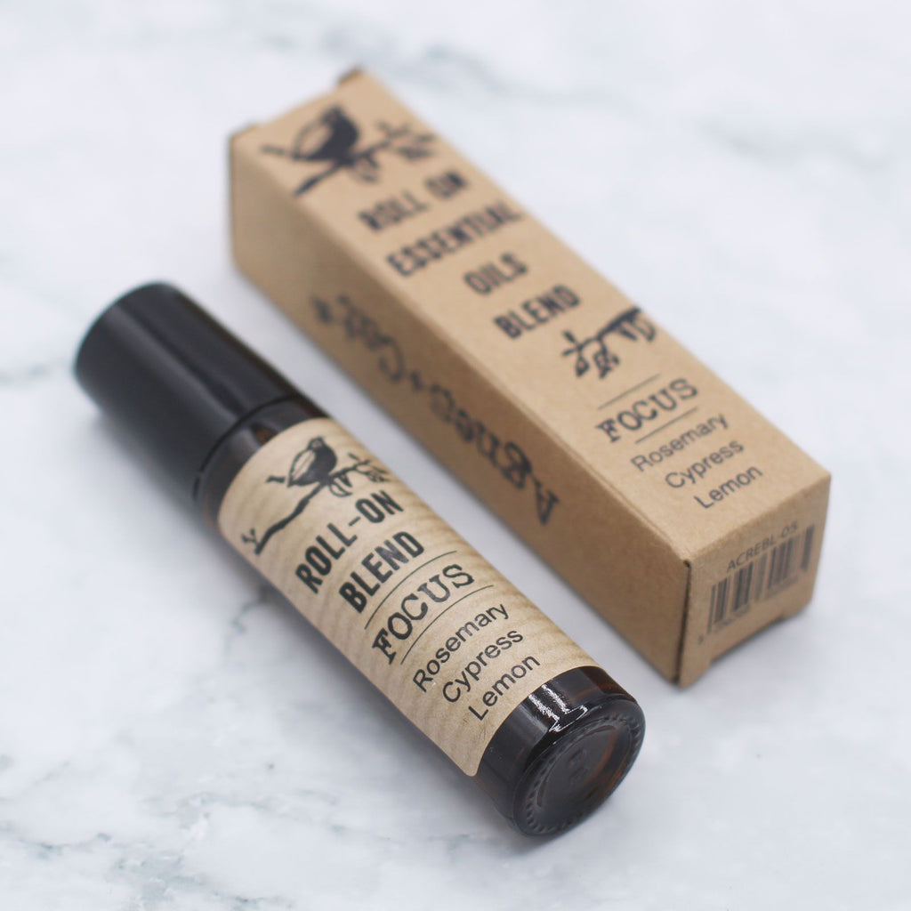  Pamperandpost Agnes + Cat Roll On Essential Oil Blend - FOCUS Agnes + Cat Essential Oil Roll-On Blends