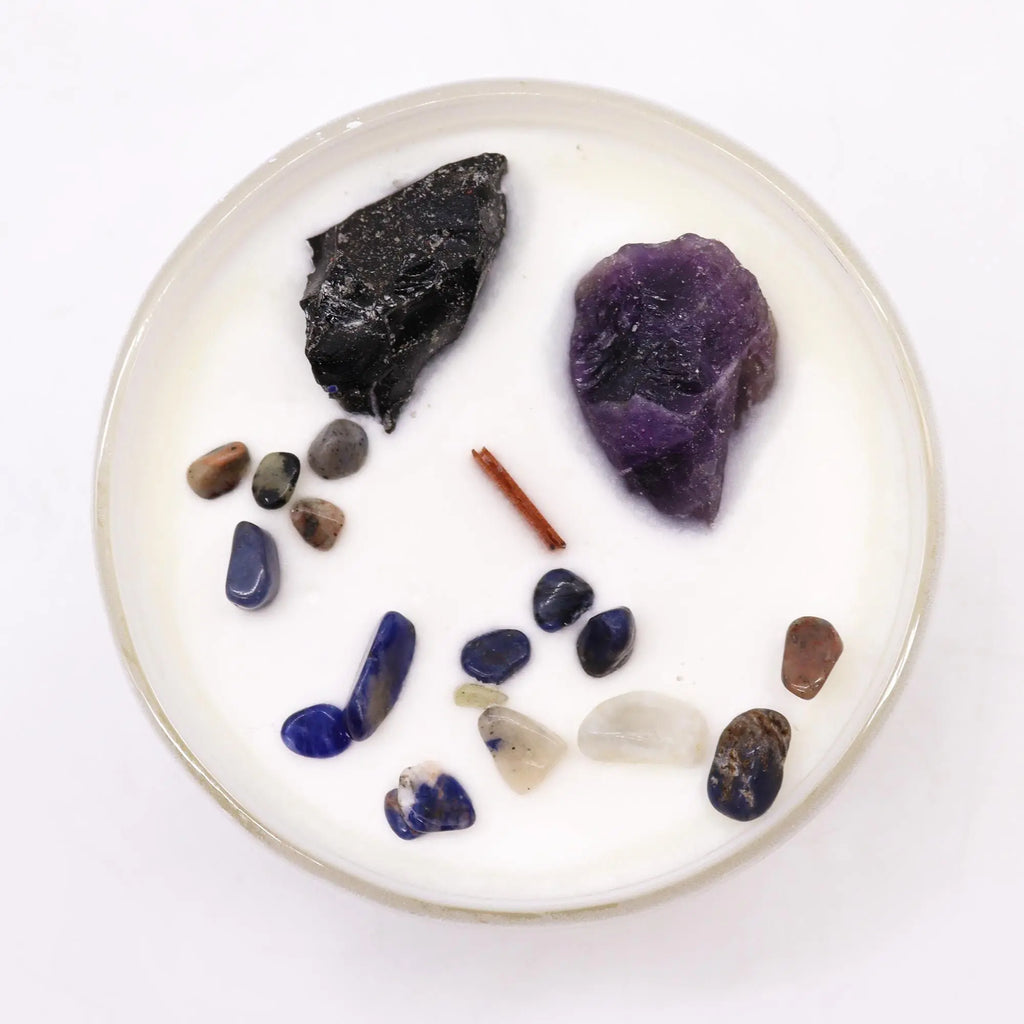 Chakra Crystal Candles - Solar Plexus Chakra AW Dropship UK