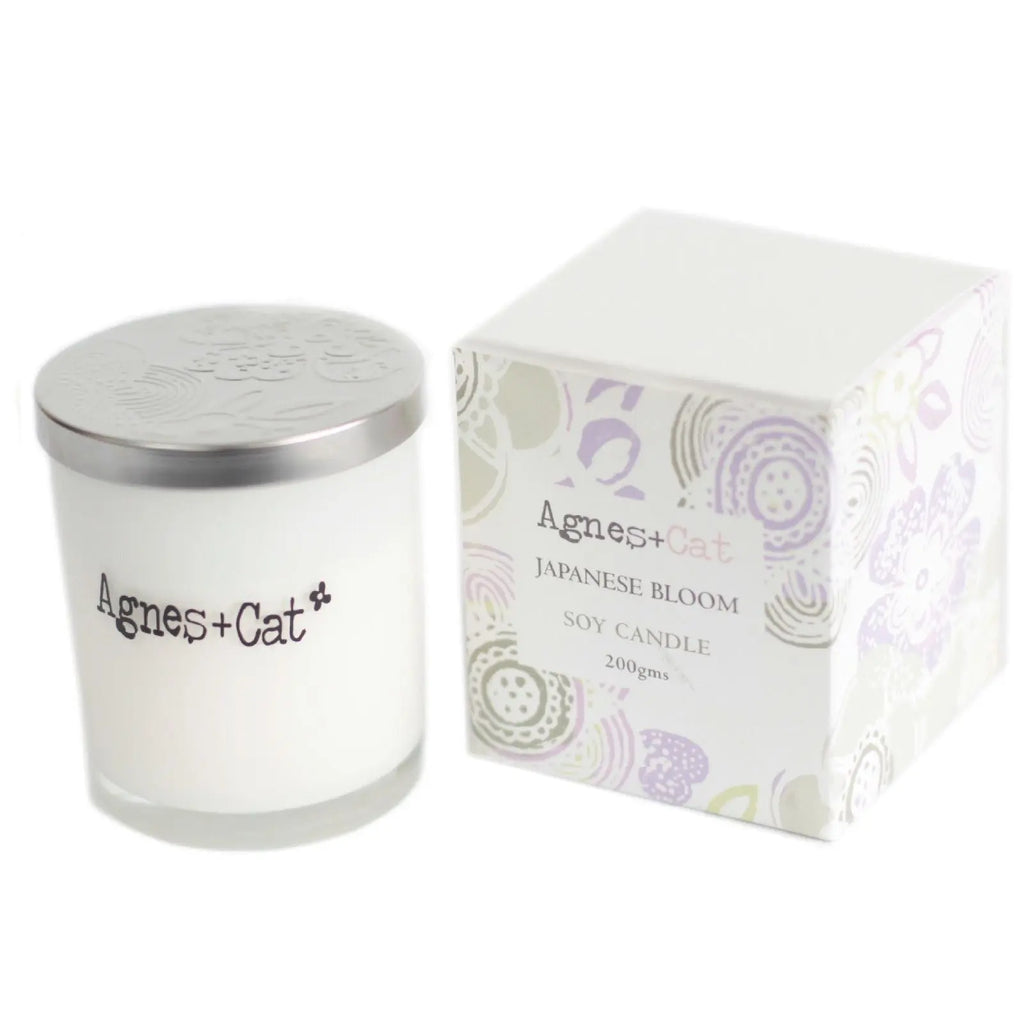 Agnes + Cat Votive Candle - Japanese Bloom AW Dropship UK