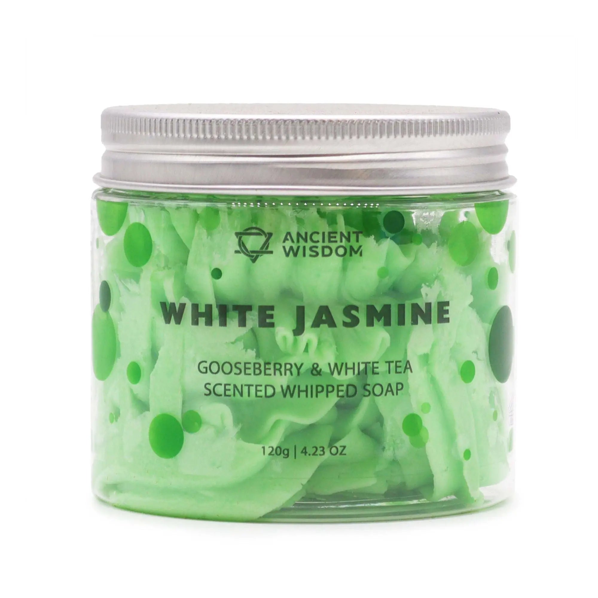Gooseberry & White Tea Whipped Soap 120g AW Dropship UK
