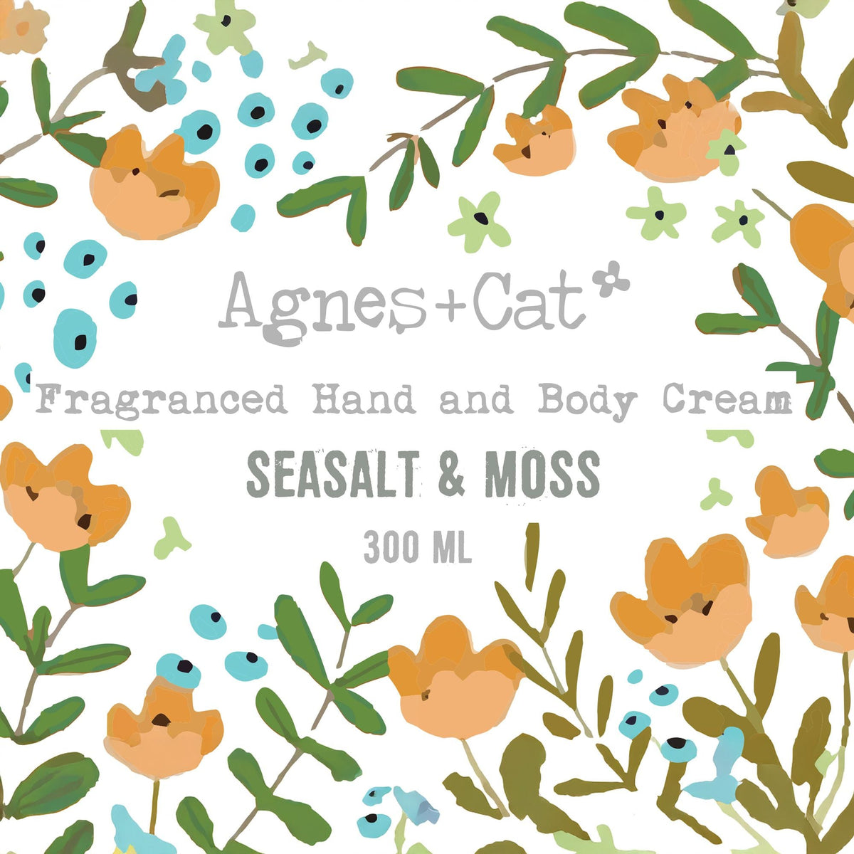  Pamperandpost Agnes + Cat Hand & Body Cream - Sea Salt & Moss Agnes + Cat Hand and Body Creams