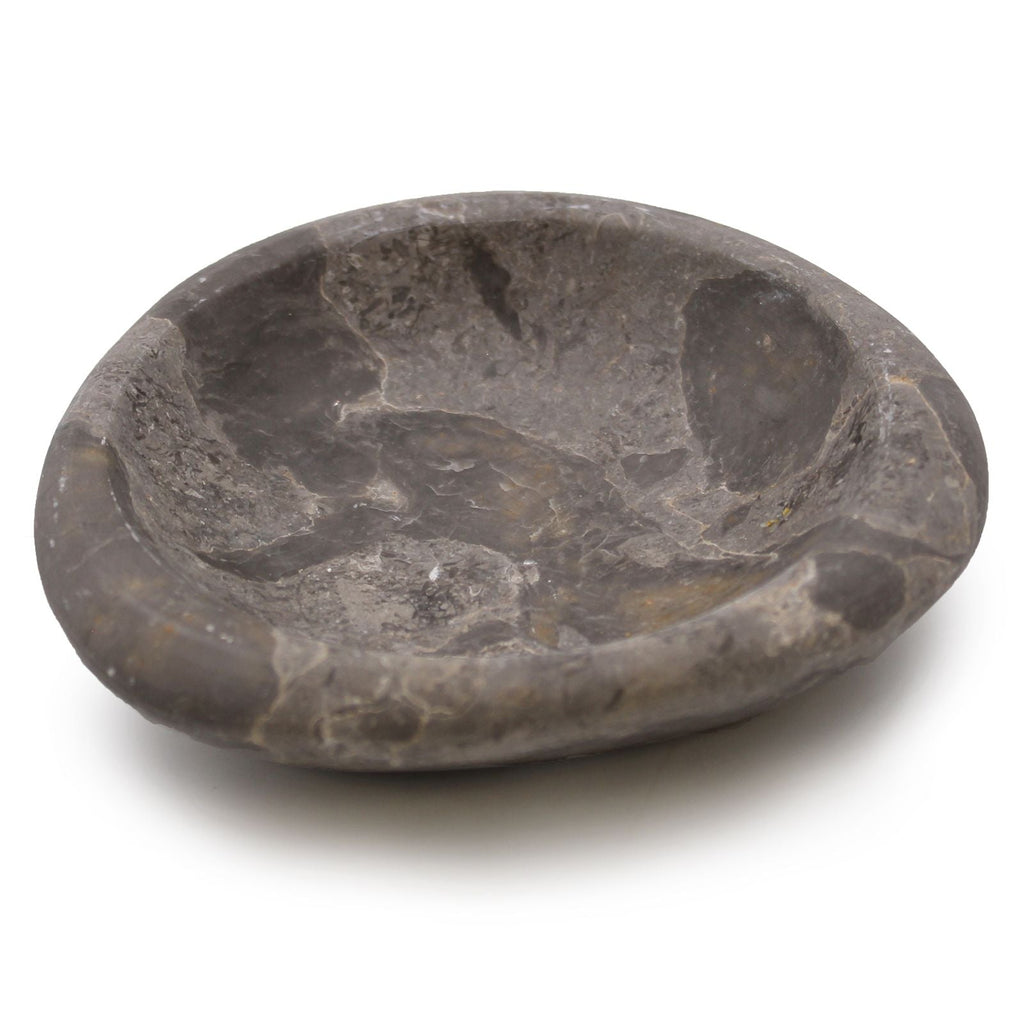 Pamperandpost Tri-oval Marble Dish Stone Soap Dishes