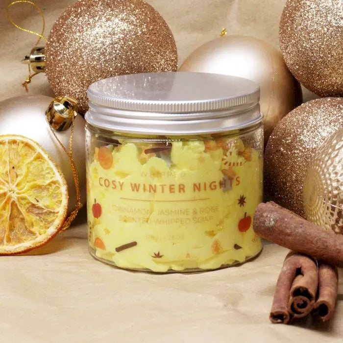 Cosy Winter Nights Whipped Soap 120g AW Dropship UK