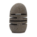 Pamperandpost Natural Riverstone Candle Holder - Standing Stone Cut Riverside Stone Candle Holders