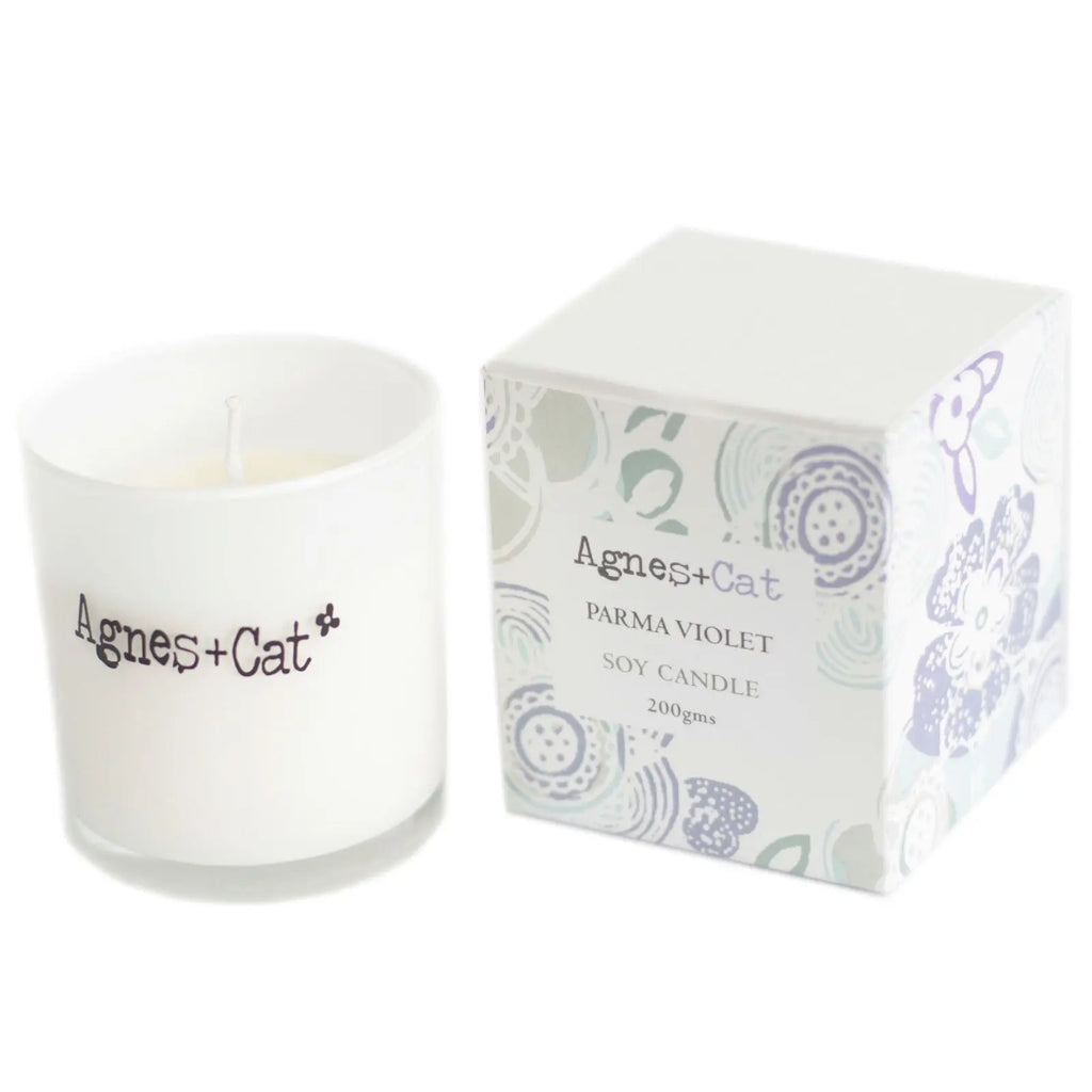 Agnes + Cat Votive Candle - Parma Violet AW Dropship UK