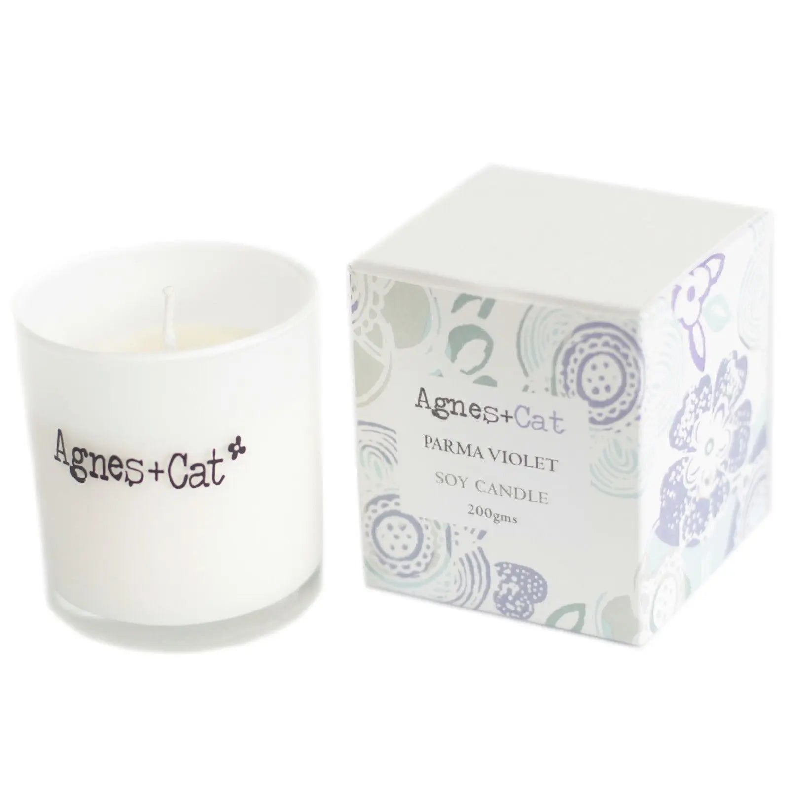 Agnes + Cat Votive Candle - Parma Violet AW Dropship UK