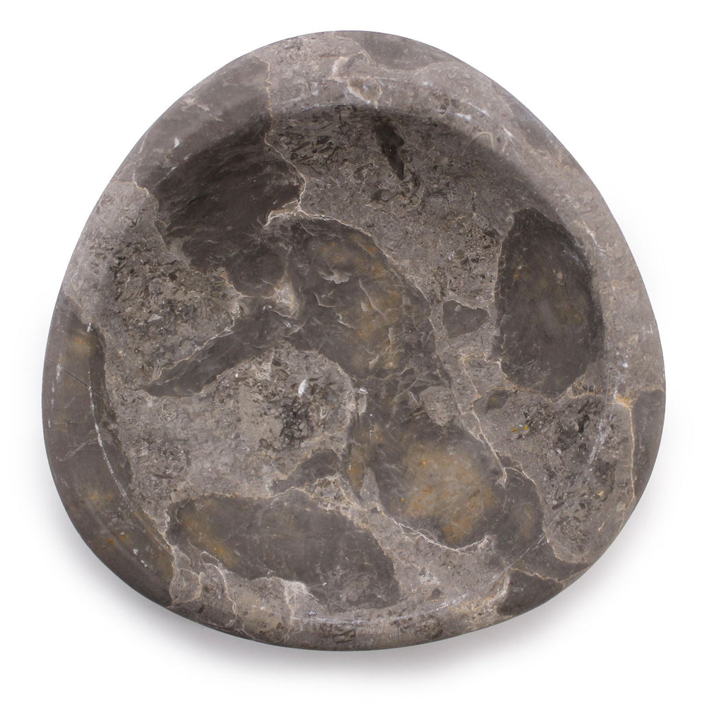  Pamperandpost Tri-oval Marble Dish Stone Soap Dishes