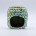  Pamperandpost Buddha Oil Burner – Blue Ceramic Burner for Calm, Fragrant Home Ambience Classic Buddha Oil Burners
