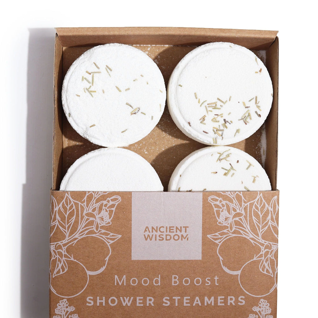  Pamperandpost Zen Shower Steamers - Therapy Wellness Gift Set - Mood Boost Zen Shower Steamers Wellness Gift Set