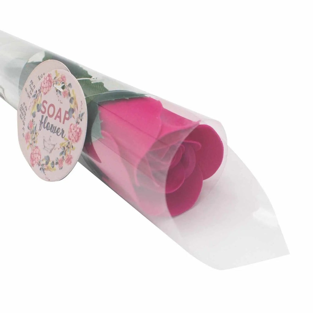 Pamperandpost Soap Flower - Small Pink Rose