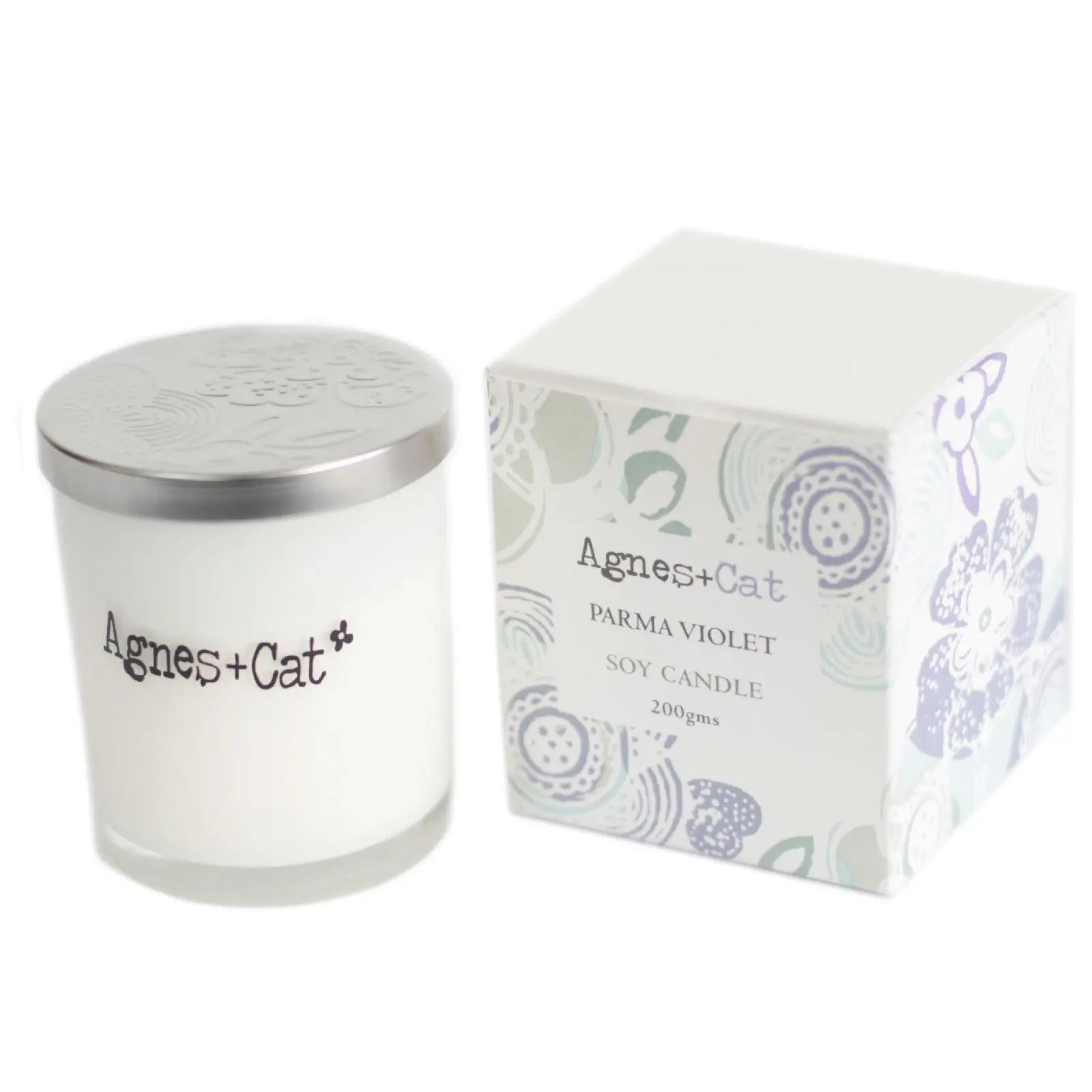 Agnes + Cat Votive Candle - Parma Violet AW Dropship UK