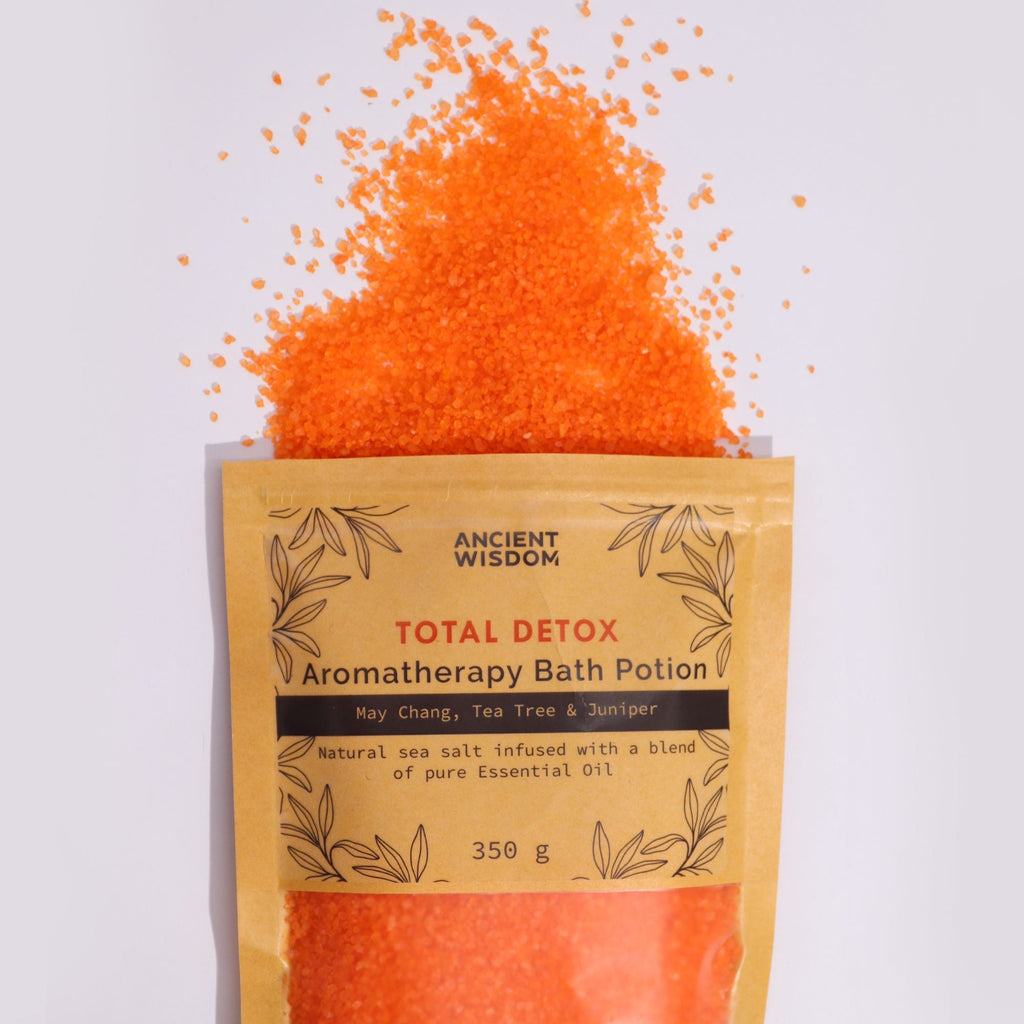  Pamperandpost Aromatherapy Bath Potion in Kraft Bag 350g - Total Detox Aromatherapy Bath Potion 350g