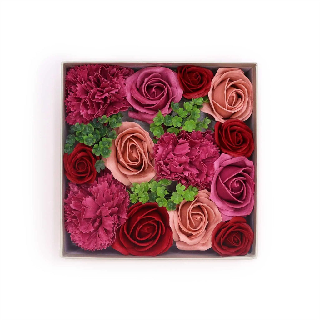 Pamperandpost Square Box - Vintage Roses
