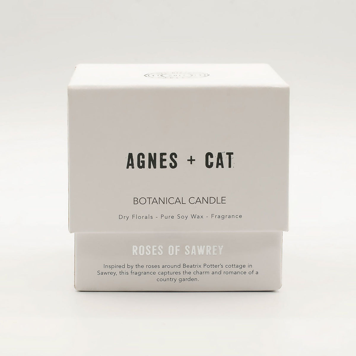  Pamperandpost Agnes + Cat Botanical Soy Wax Candle - Roses of Sawrey Agnes + Cat Botanical Soy Wax Candles