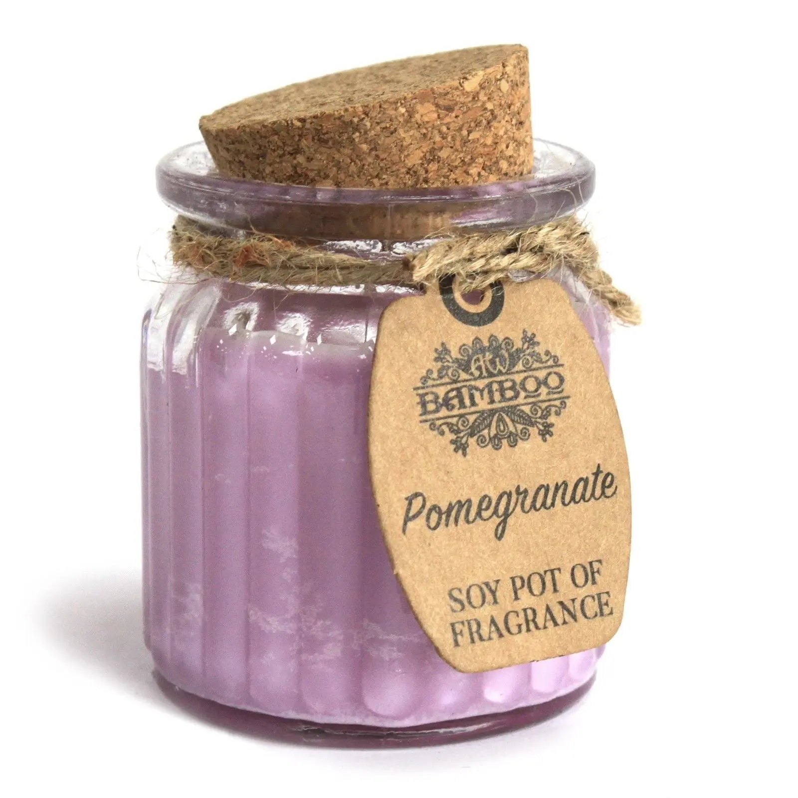 Pamperandpost Pomegranate Soy Pot of Fragrance Candles