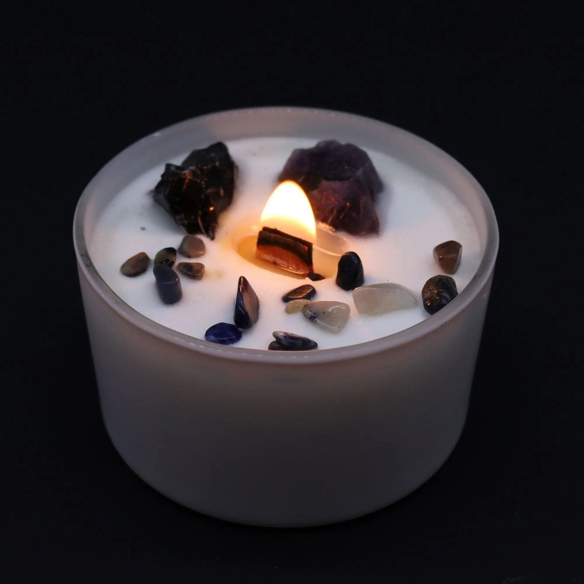Chakra Crystal Candles - Solar Plexus Chakra AW Dropship UK