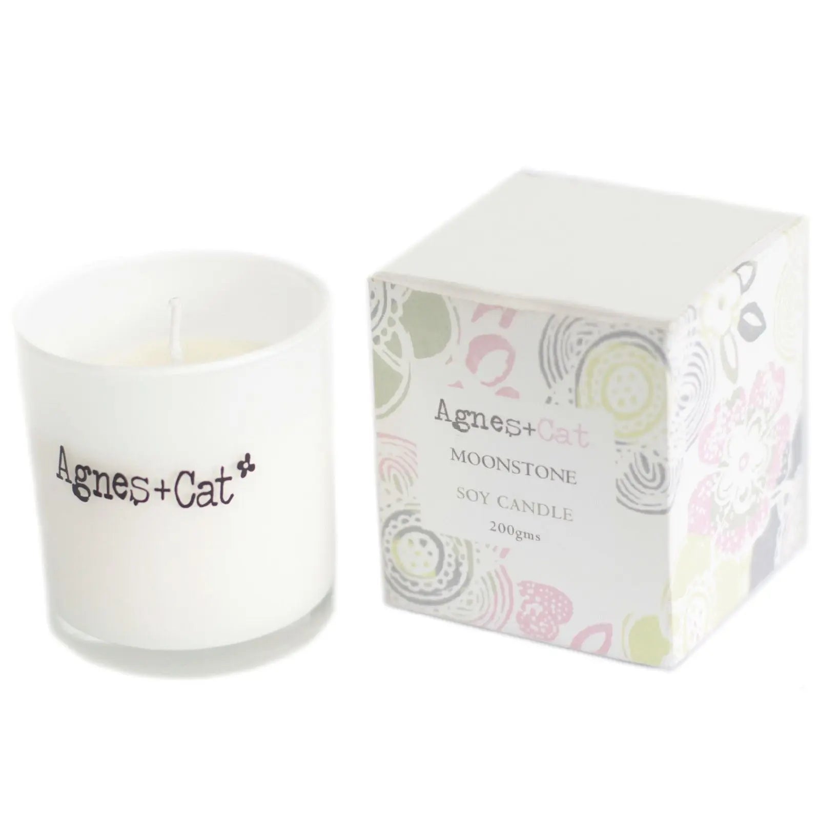 Agnes + Cat Votive Candle - Moonstone AW Dropship UK