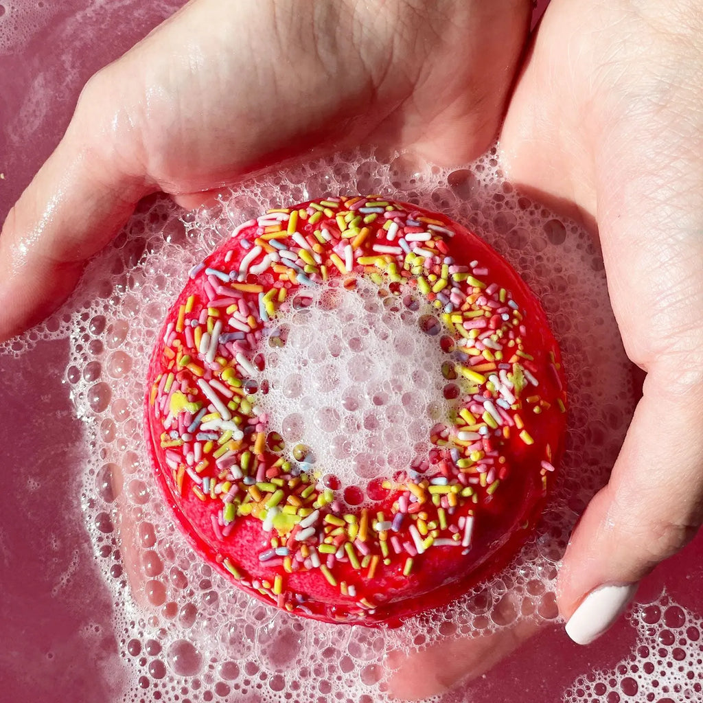 Pamperandpost Strawberry & Banana Bath Donuts