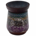  Pamperandpost Large Soapstone Oil Burner 13x10cm - Elephant - Five Colours Soapstone Oil Burners