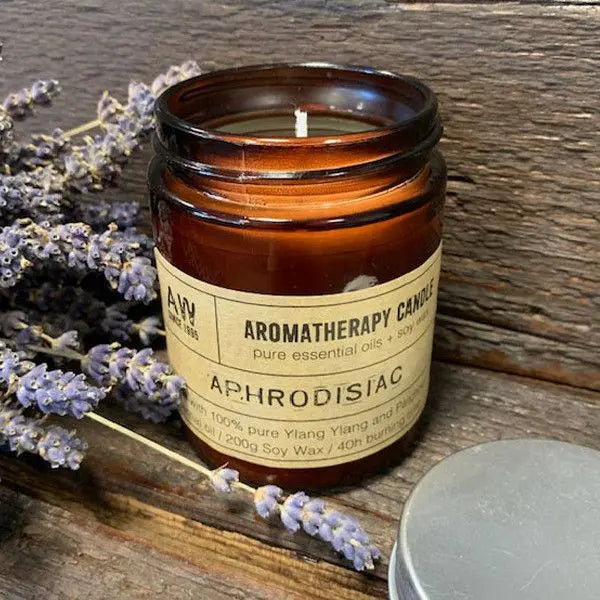  Pamperandpost Aromatherapy Candle - Aphrodisiac Aromatherapy Soy Wax Candles - 200g