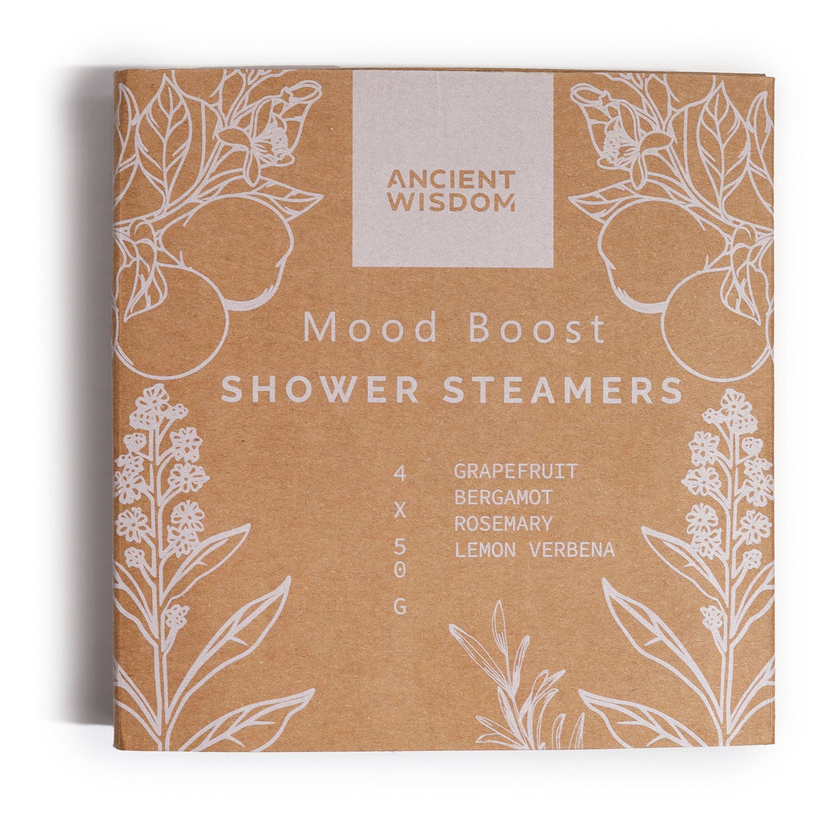  Pamperandpost Zen Shower Steamers - Therapy Wellness Gift Set - Mood Boost Zen Shower Steamers Wellness Gift Set