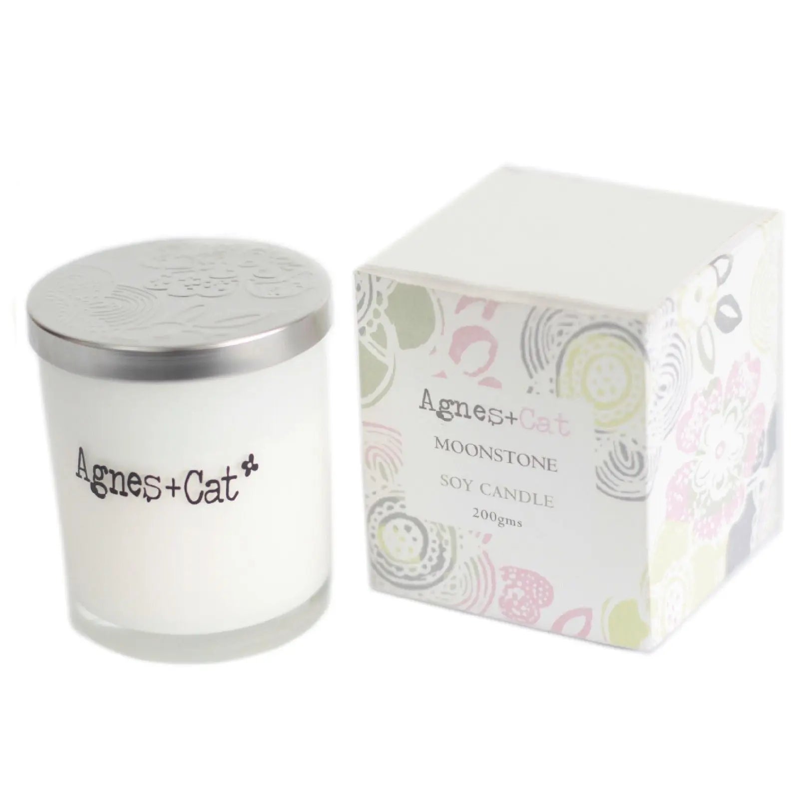 Agnes + Cat Votive Candle - Moonstone AW Dropship UK