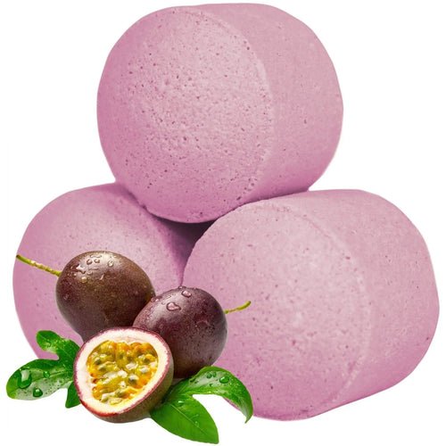Pamperandpost 1.3Kg Box of Chill Pills (Mini Bath Bombs) - Passion Fruit