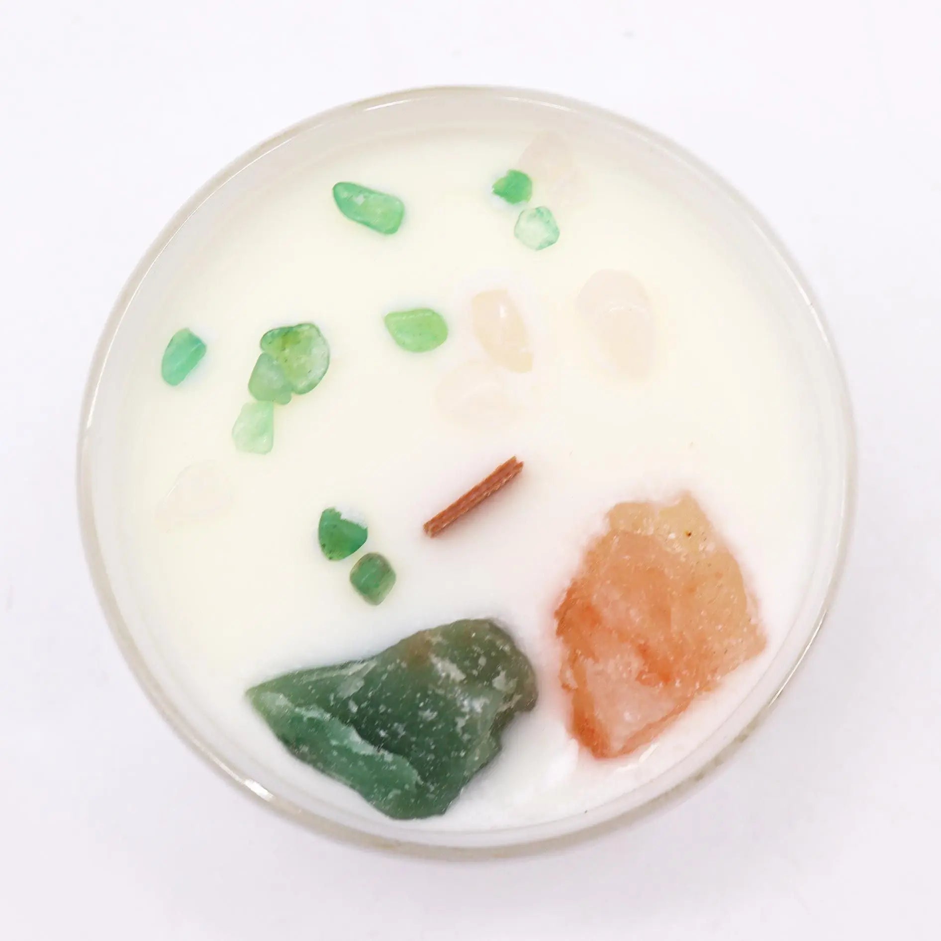 Chakra Crystal Candles - Heart Chakra AW Dropship UK