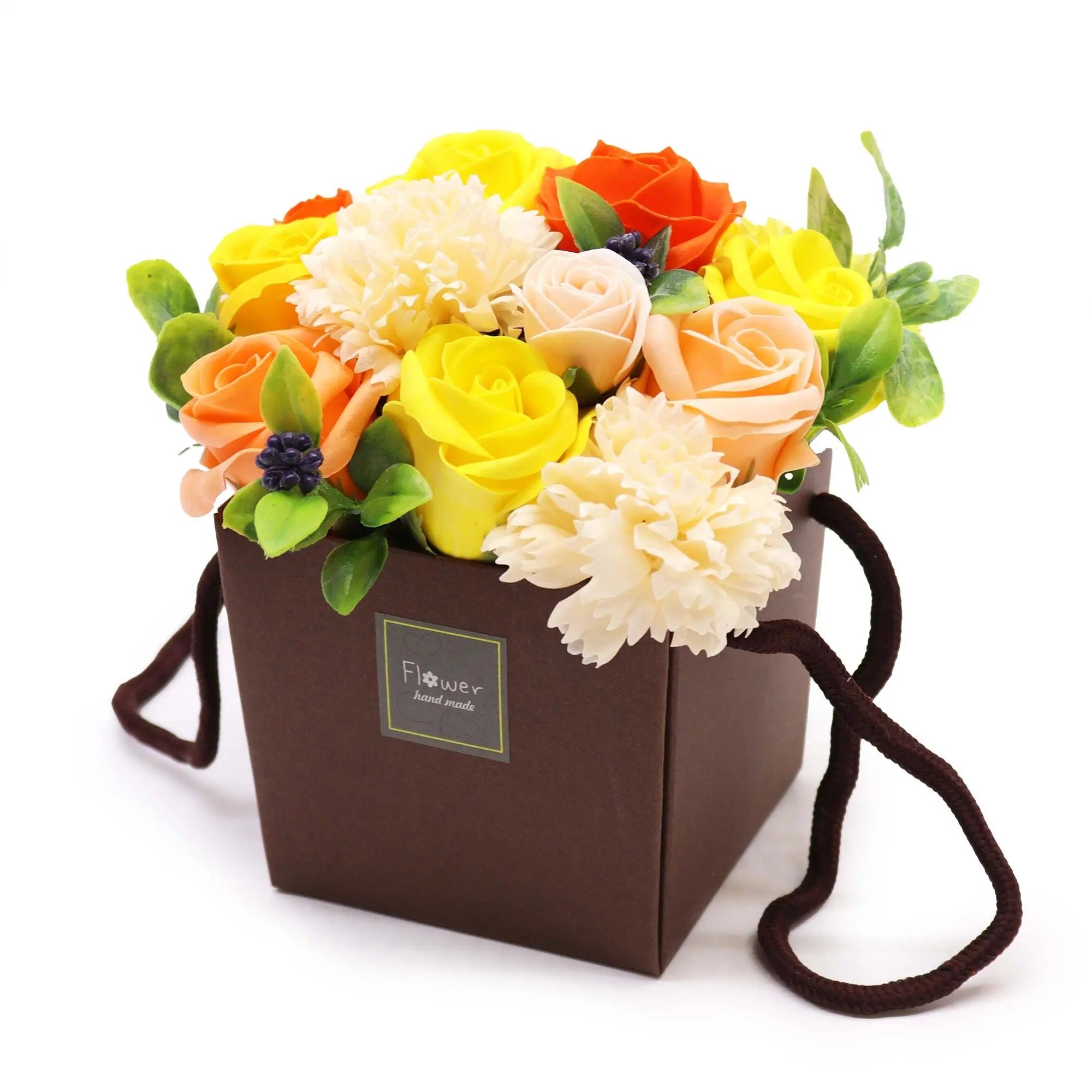  Pamperandpost Soap Flower Bouquet - Spring Flowers Luxury Soap Flowers