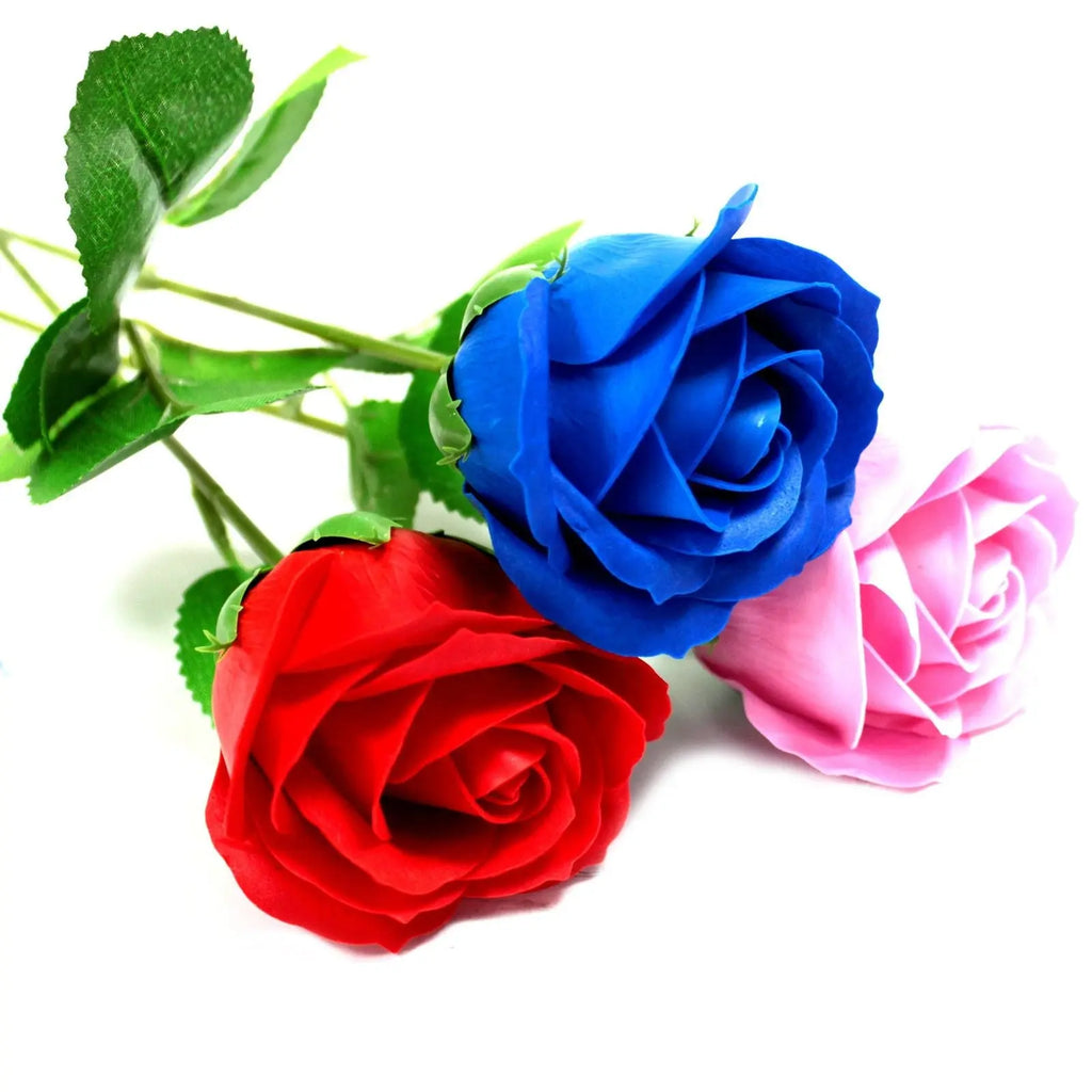 Pink Rose Soap Flower - Luxury Bath Rose Gift AW Dropship UK