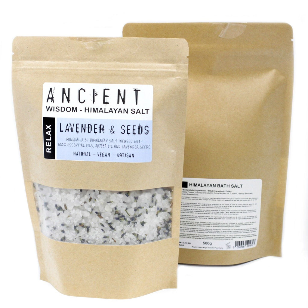  Pamperandpost Himalayan Bath Salt Blend 500g - Relax Himalayan Bath Salt Blends 500g
