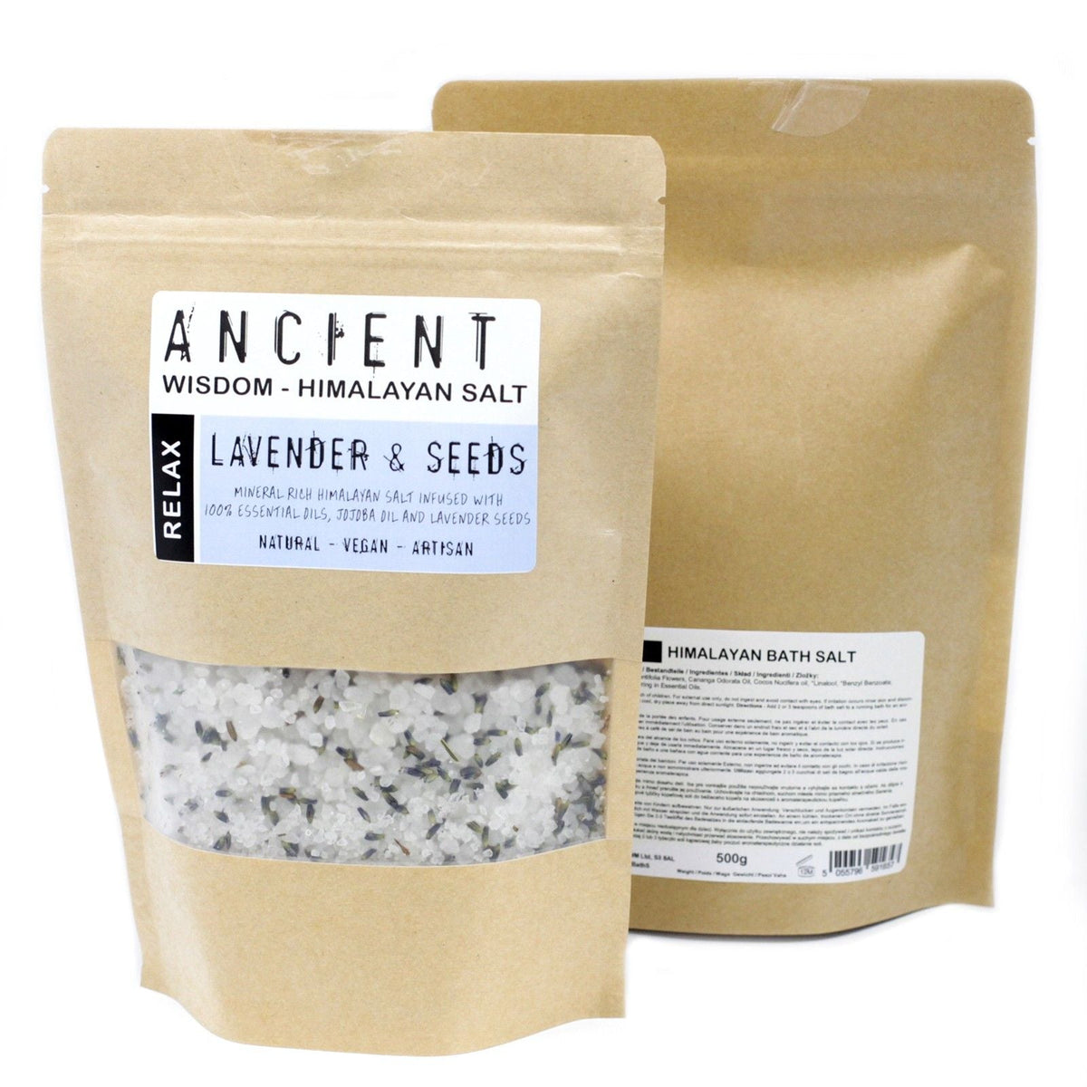  Pamperandpost Himalayan Bath Salt Blend 500g - Relax Himalayan Bath Salt Blends 500g