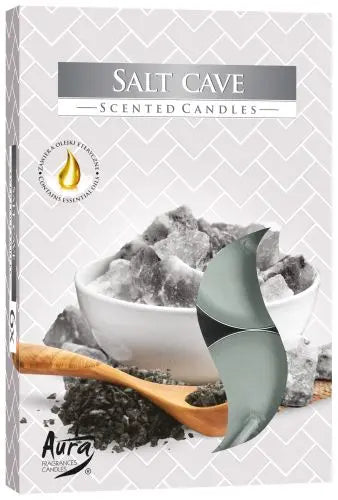  Pamperandpost Set of 6 Scented Tealights - Salt Cave Scented Tealights