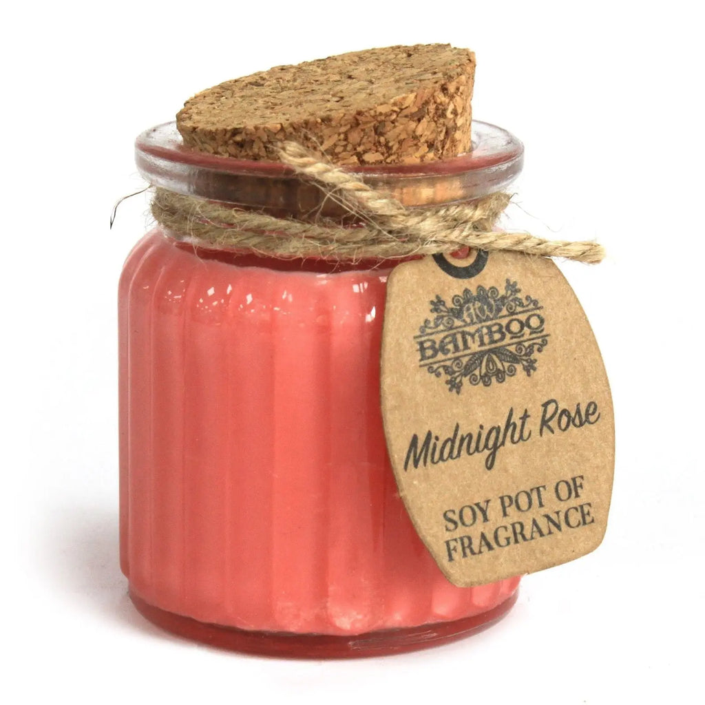  Pamperandpost Midnight Rose Soy Pot of Fragrance Candles Soy Pot of Fragrance Candle