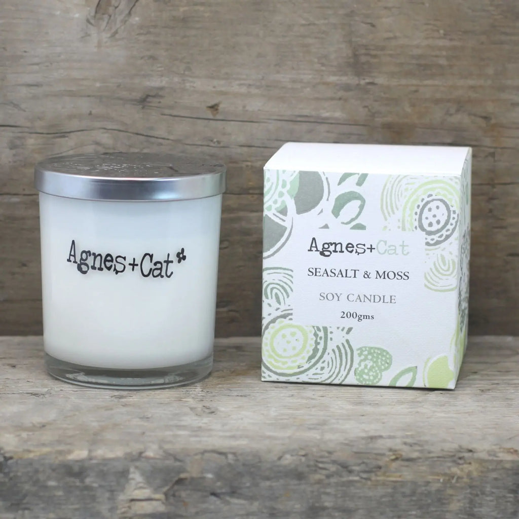  Pamperandpost Agnes + Cat Votive Candle - Tea and Roses Agnes + Cat Soy Wax Votive Candles 200g