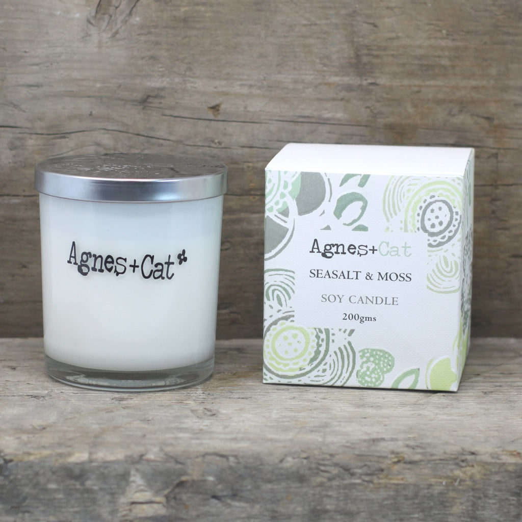  Pamperandpost Agnes + Cat Votive Candle - White Fig Agnes + Cat Soy Wax Votive Candles 200g
