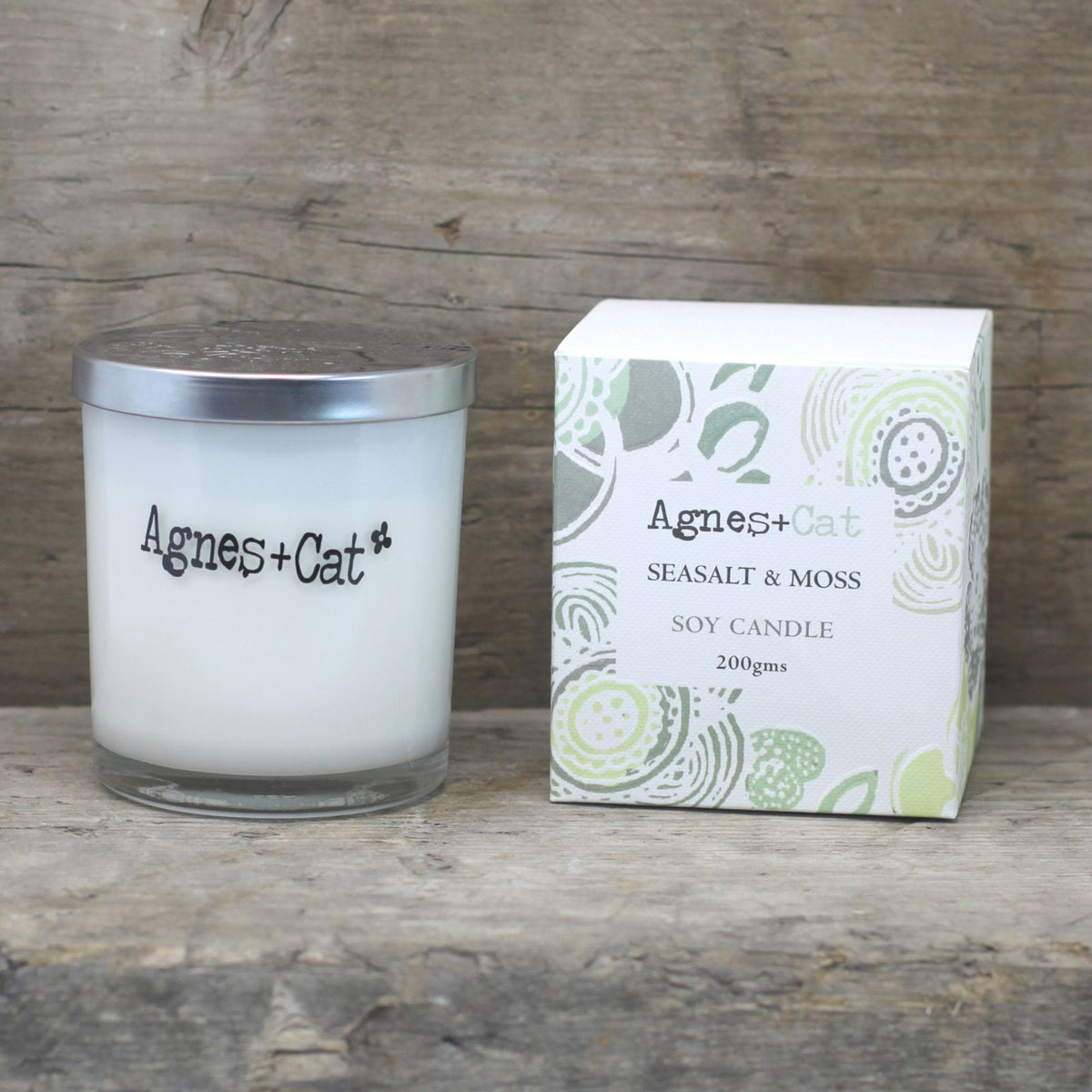  Pamperandpost Agnes + Cat Votive Candle - White Fig Agnes + Cat Soy Wax Votive Candles 200g